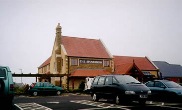 Tiling on Brewers Fayre pub at Hollystone, Newcastle upon Tyne
